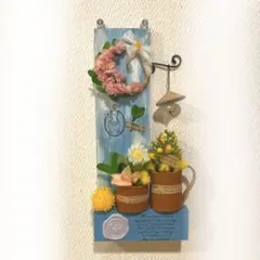＊☆ミニリース⭐︎・壁掛け＆置き型インテリア雑貨＊母の日にも♡
