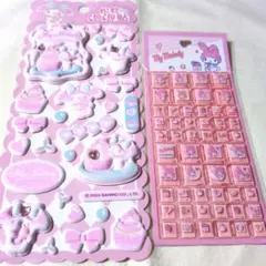 サンリオ マイメロディ タイルシール マシュマロシール