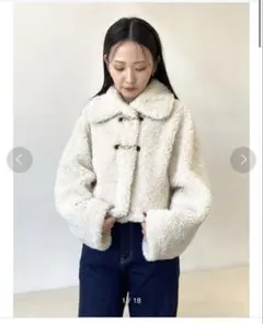 リリーブラウン　バリエエコファーコートのサムネイル