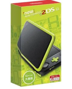 New 2DS LL ブラック/ライム 本体【ジャンク品】