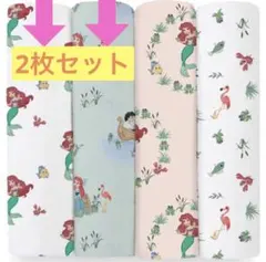 新品未使用　エイデンアンドアネイ　アリエル　2枚セット　おくるみ