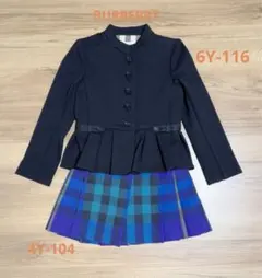 バーバリー フォーマル ブレザー プリーツスカートのサムネイル