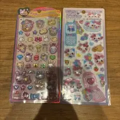 フワフワラビちゃんうるちゅる　平成はっぴぃフォン　まじかるみゅーちゃん2枚セット