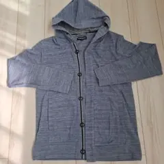 semanticedesign グレー フード付きパーカー M