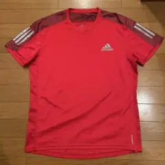 adidas AEROREADY レッド Tシャツ