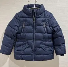 【美品】トミーヒルフィガー・ネイビー キルティング ダウンジャケット