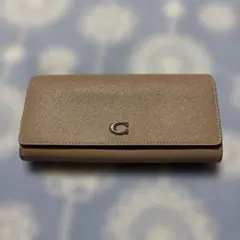 nyanko様専用 新品COACH ミラ スモールフラップ ウォレット ベージュ