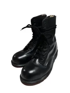 90s デッドストック級 ドクターマーチン 10ホール スチールトゥー 黒UK5