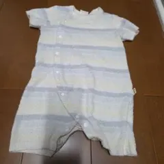 gelato pique ボーダー ロンパース 70-80cm
