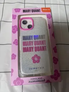 マリークワント　スマホ　iPhone15 ケース　PLAZA