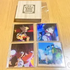 名探偵コナン コナンムービー展 アクリルコースターセット 工藤新一 毛利蘭