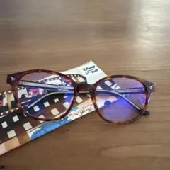 Zoff ディズニーコラボ べっ甲風メガネ