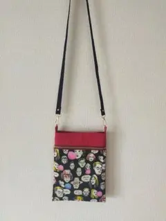みゆみゆ ハンドメイド ちょっとそこまでショルダー ケンカ猫 ピンク みゆみゆ様専用 ハンドメイド ちょっとそこまでショルダー ケンカ猫