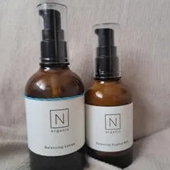 NOrganicBASICバランシングローション、 バランシングミルク２本セット
