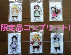 【限定品&終売品・コンプリート!】鬼滅の刃 アクリルキーホルダー 6点セット*