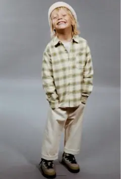 ZARA kids 新品 チェックシャツ 羽織り 春 夏 秋 男の子 ザラキッズ