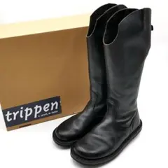 美品 トリッペン trippen ロングブーツ レザー 11-25100809のサムネイル
