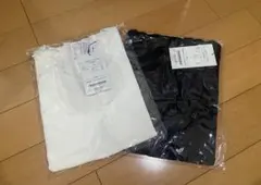 【新品未使用】レース付きブラック＆ホワイト２枚組タンクトップ Fサイズ