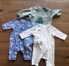 カバーオール　3枚　まとめ売り