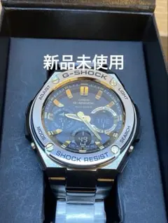 【新品未使用品】G-SHOCK GST-W110D-1A9JF 電波ソーラー黒金のサムネイル
