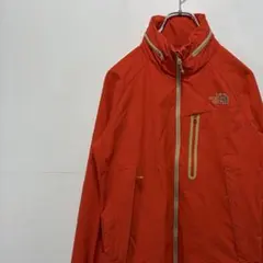 THE NORTH FACE ノースフェイス ナイロンジャケット 刺繍ロゴ 古着