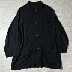 97ss Y's for men archive レーヨン ジャケットコート 黒