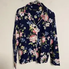 美品90s RALPHLAUREN XXL 花柄 半袖シャツ 水色総柄ボタニカル 美品90s RALPHLAUREN XXL 花柄 半袖シャツ 水色総柄ボタニカル 美品90s