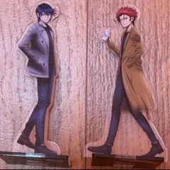 アニメK THE EKHIBITION 特典 ブロマイド 宗像礼司 周防尊 - メルカリ