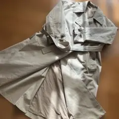 ほぼ未使用！UNIQLO Uユニクロ　トレンチコート　ロングコート　ベージュ　L