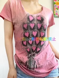 激レア　エド・ハーディー　総柄　ラインストーン孔雀　チビT Y2K