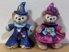 ダッフィー&シェリーメイ ディズニーシー10周年 ぬいぐるみバッジ
