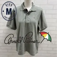 ★美品★ Arnold Palmer ポロシャツ カーキ サイズMのサムネイル
