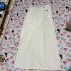 タグ付きFLASH BLUE アイボリー タイトスカート Mサイズ