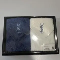 新品イブサンローラン　タオルチーフ 2枚組