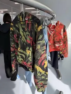 SKYLRK ZIP HOODIE EARTH CAMO s - メルカリ