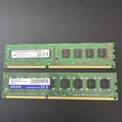 ADTEC メモリー 16GB ADS2666D-HEV8G 8GB 2枚 - メルカリ
