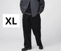 新品　UNIQLOＵコーデュロイユーティリティパンツ　ＸＬブラックユニクロユー黒