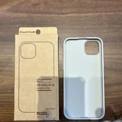 iPhone 15 Plus用スマートフォンケース無印良品