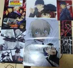 名探偵コナン　クリアファイル　ポストカード　ポスター　まとめ売りセット