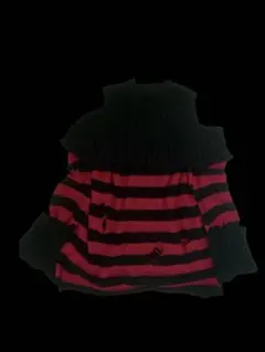 パンク系 V系 サブカル 肩出し ニット