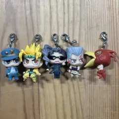 ジョジョの奇妙な冒険　キューティーフィギュアマスコット　5体セット　①