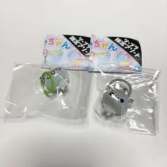 ぷくぷくあわわちゃん ころんとクリアめじるしチャーム　2種セット　①