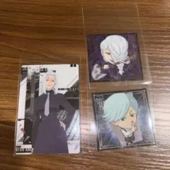 呪術廻戦ウエハースシリーズ 冥冥と憂憂 カード1枚 シール2種類(各1)セット