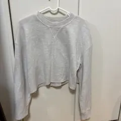 ZARA ショート丈　スウェットニット　M