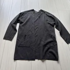 ikka グレー　カーディガン