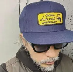 ホットロッドカスタムショー限定 黒イエロー　LOVE EAR ART キャップ ホットロッドカスタムショー限定 黒イエロー LOVE EAR ART キャップ