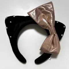 ユニバ キティ カチューシャ リボン