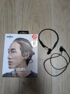 【ジャンク品】SHOKZ OPENRUN S803 骨伝導イヤホン 黒