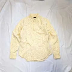 【RALPH LAUREN】希少90s~小花柄ボタンダウンシャツ　イエロー
