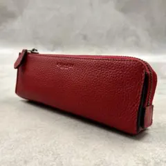 COACH レッド レザー ペンケース レディース 9422のサムネイル